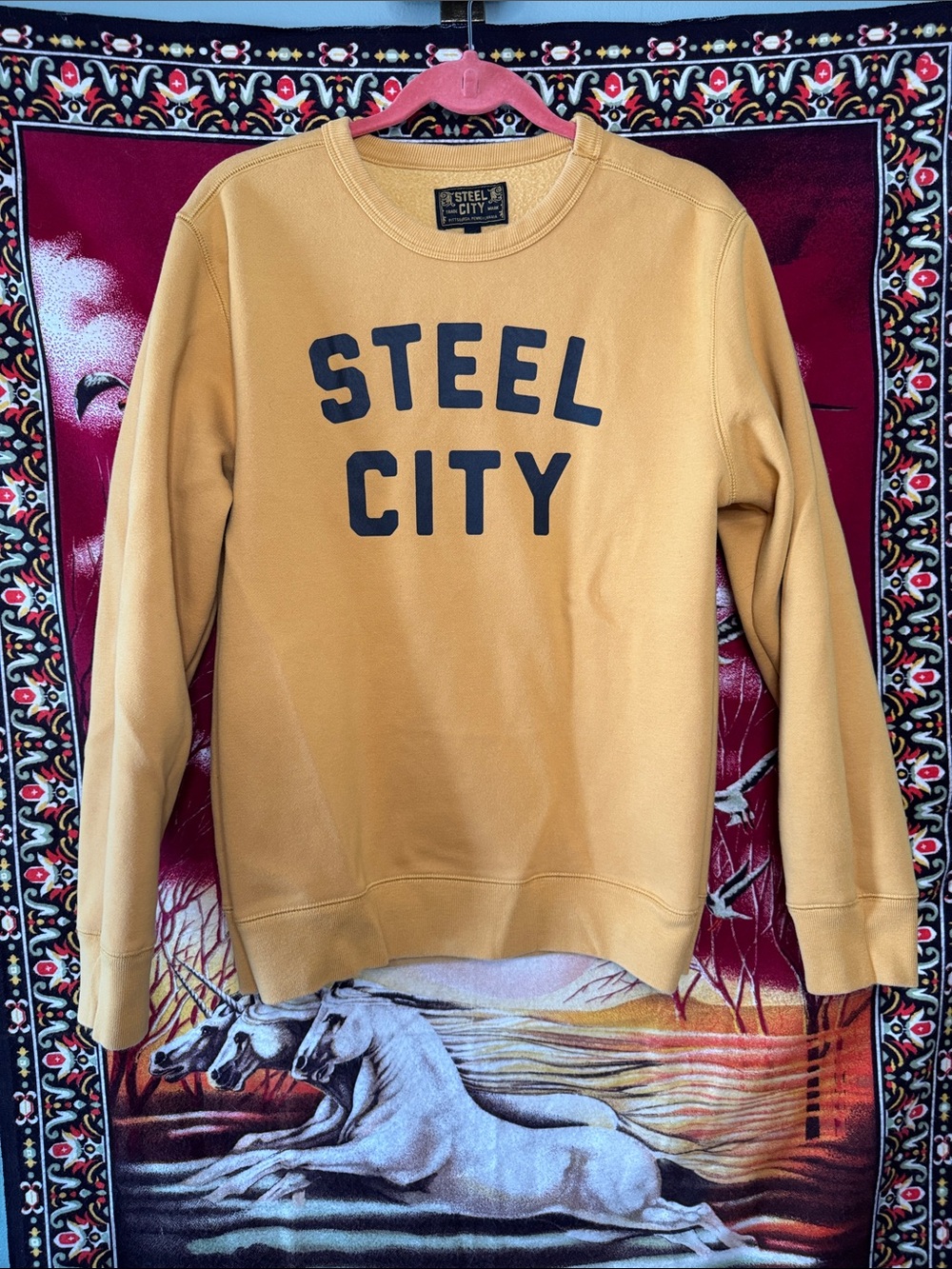 Steel City Pittsburgh crew neck sweatshirt